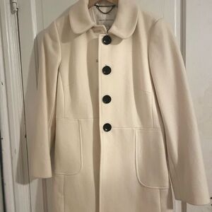 Banana Republic Cream Coat